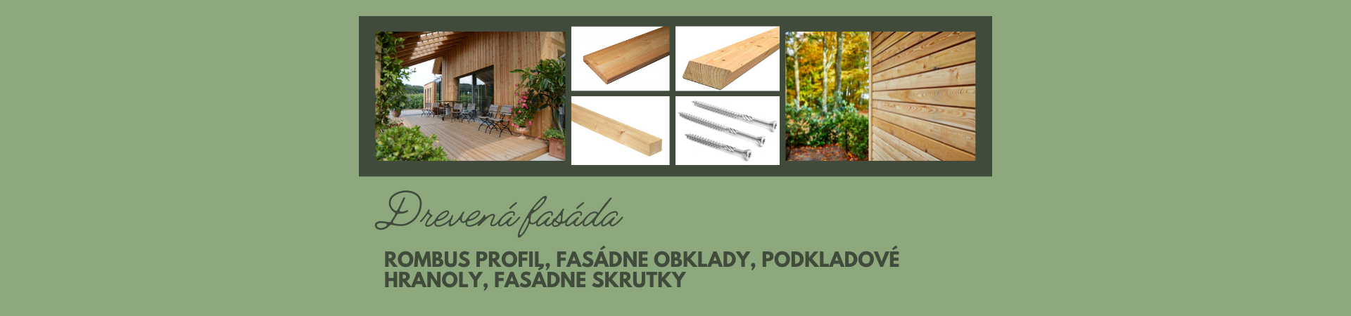 Drevené fasády baner