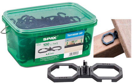 SPAX AIR 4,5mm Abstandhalter , 100 St.